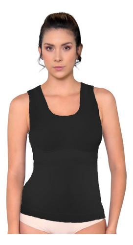 Faja Camiseta Tank Top Interno Seamless Anne Shantel Wl0012