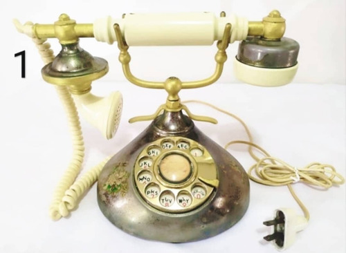 Teléfono Antiguo De Colección Perfecto De Sonido 