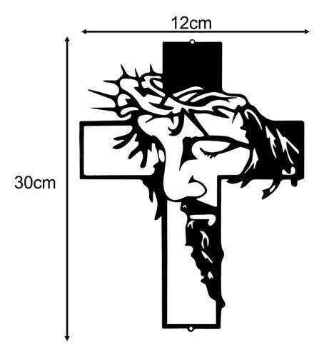 Estatua De Crucifijo, De Pared, Jesús Con Intrincados