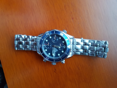 Seamaster 300m Chronograph Azul Profesional, Automático