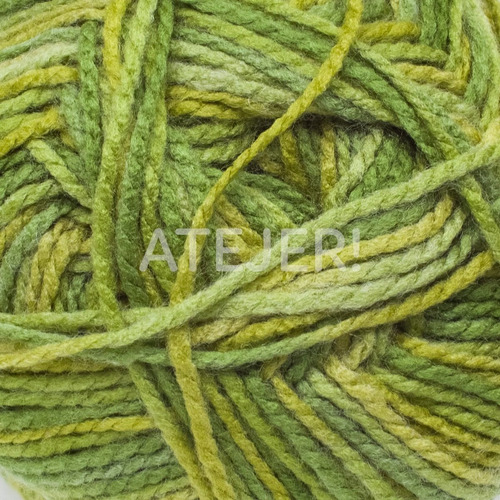 Imagen 2 de 4 de Lana Cisne Rendidora Multicolor X Ovillo De 100 Gramos