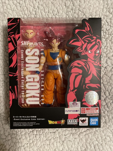 S.h. Figuarts Goku God Color Edition