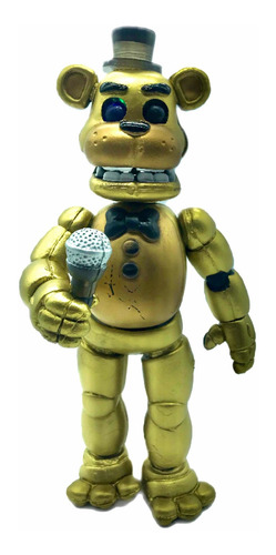 Five Nights At Freddys Figura Golden Freddy Muñeco Luz Led