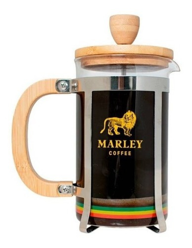 Prensa Francesa 600 Ml · Marley Coffee Color Plateado