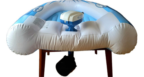 Bote Inflable De Vinilo Usado Best Way Con Motor Y Timón (Usado)
