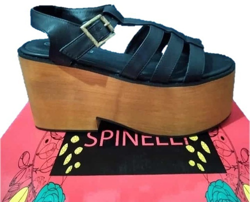 Super Oferta!!! Sandalias Spinelli Con Plataforma