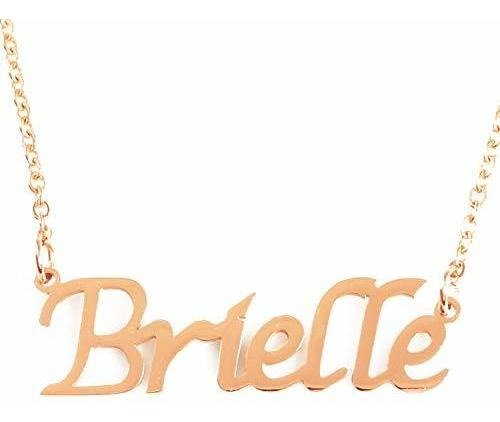 Zacria Brielle Custom Name Collar Personalizado