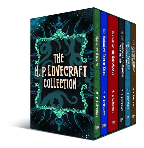 Colección H. P. Lovecraft+6 Volumenes+estuche A Pedido