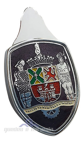 Imagem 1 de 4 de Emblema Brasão Capô Fusca Até 1966