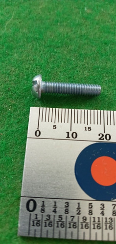 Tornillo 5/32 X 3/4 Galvanizado. Cabeza Stovebolt.