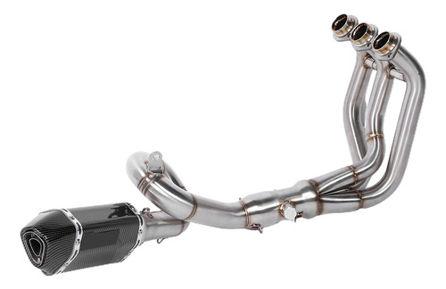 Sistema De Escape Completo Decat Header Slipon Muffler, Adeq