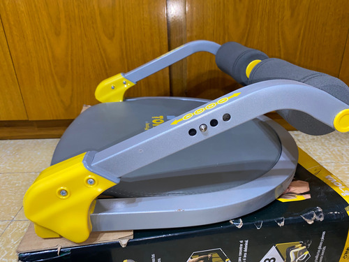 Ab Tomic Máquina Abdominal Plegable Con Rutinas Gris