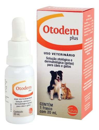 Kit 2 Otodem Plus 20ml Solução Otológica + 2 Auriclean 100ml