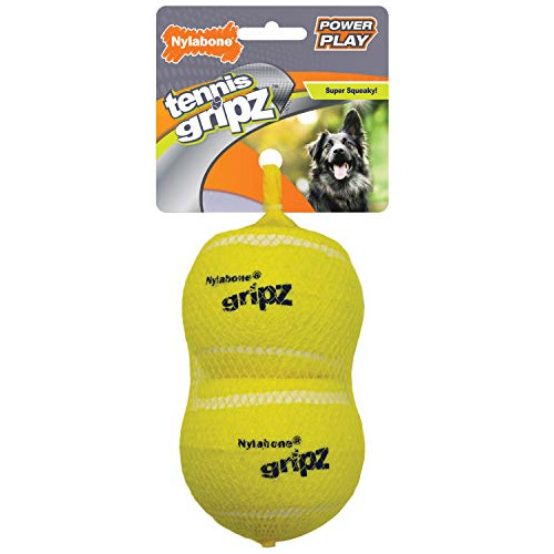 Juguete Perro Power Play Tennis Ball, Grande, 2 Unidade...