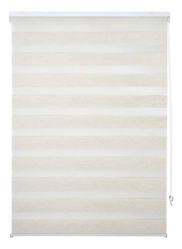 Cortina Roller Duo Día Y Noche 120 X 165 Cm - Beige