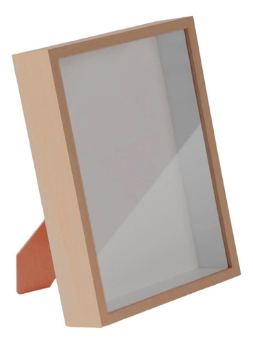 Marco De Caja De Sombra De Madera Hecho A Altura Interna 5cm