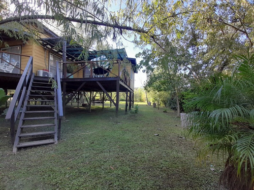 Dueño Vende Casa (con Escritura) En Segunda Sección Delta De San Fernando, Arroyo Paycarabi Y Paraná De Las Palmas. Cabaña Amarilla