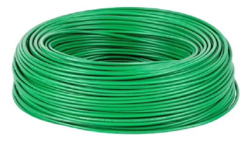 Cable Automotriz 100% Cobre Calibre 18 100 Mts Color Verde