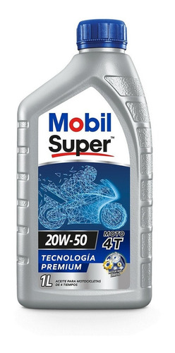 Aceite 4t 20w50 Mobil