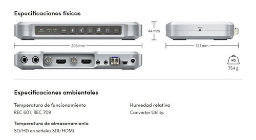 Imagen 4 de 4 de Descuento Atem Camera Converter Blackmagic!