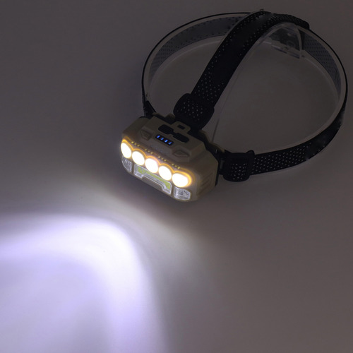 Faros Delanteros Recargables Led Cob Para Acampar Al Aire Li