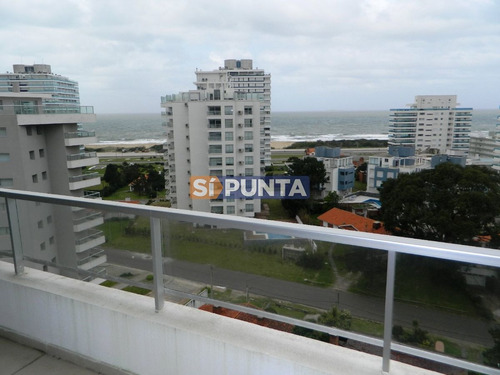 Imagen 10 de 26 de Piso Alto Con Parrillero Y Vista Al Mar