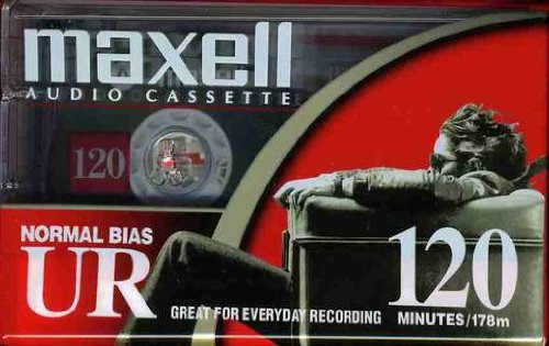 Maxell 108010 Ur 120 Minute Normal Bias Cinta De Audio