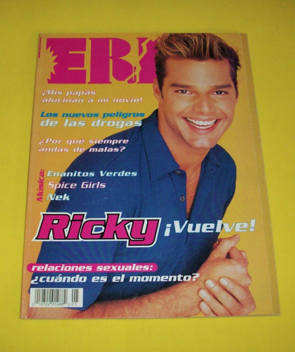 Ricky Martin Revista Eres Spice Girls Lynda Fey Ov7 Nek 