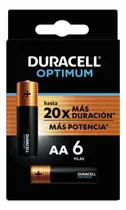 Comprar Pilas Alcalinas Aa Optimum Duracell, Extra Potencia, 6 Pzas