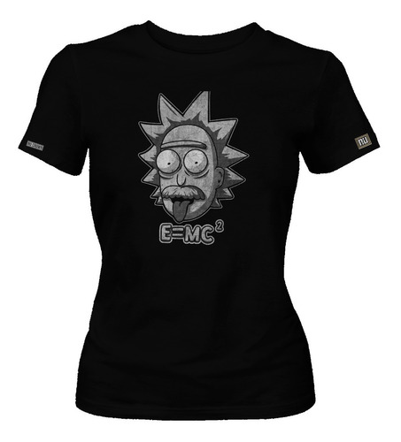 Camiseta  Rick Einstein Rick And Y Morty Dama Mujer Edc