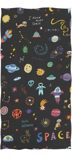 Naanle Doodles Cartoon Space Planets Cosmonauts Stars Patte.