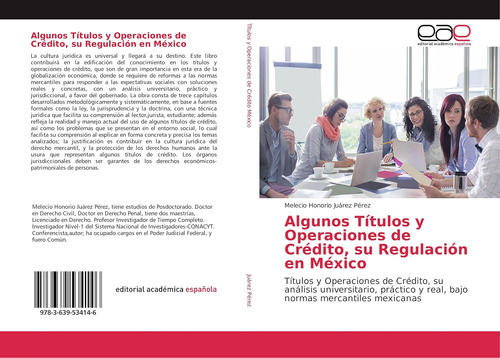 Libro: Algunos Títulos Y Operaciones De Crédito, Su En Y De