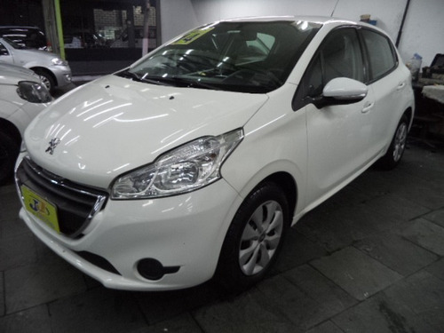 Peugeot 208 Active 1.5 8v Flex 5p Completo 2014 Branco