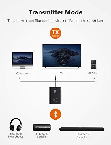 Transmisor / Receptor Bluetooth 4.1 De Taotronics, Adaptador