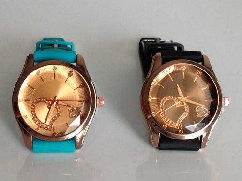 Relogio Feminino Pulseira Borracha Lindo Estiloso Promocao