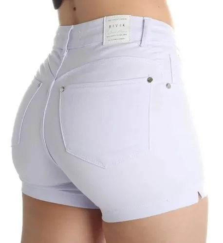 Short jeans hotsell branco mercado livre