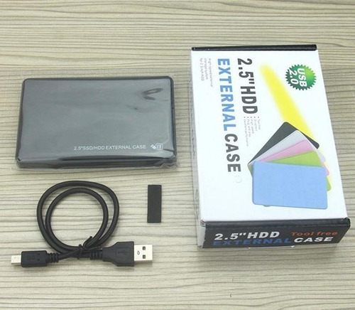 Imagen 5 de 7 de Case Externo Disco Duro Sata Usb 2.0 Portatil Para Laptop