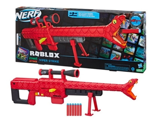 Lanzador Nerf Roblox Zombie Attack Viper Strike