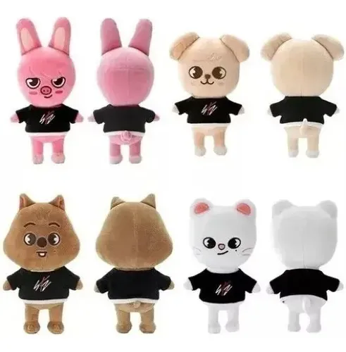 W 8 Peças De Pelúcia Bbokari Skzoo Kpop Stray Kids De 21 Cm