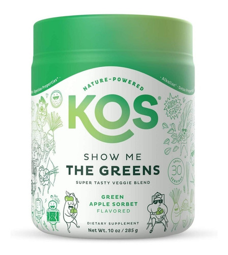 Espirulina Kos Mezclasverdes 285g - Unidad a $1227