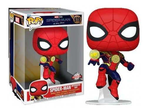 Funko Pop Jumbo: Spiderman No Way Home Integrated Suit 978