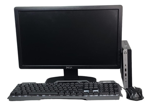 Monitor Dell 19  + Minihp Elitedesk 800 G3 + Mouse + Teclado