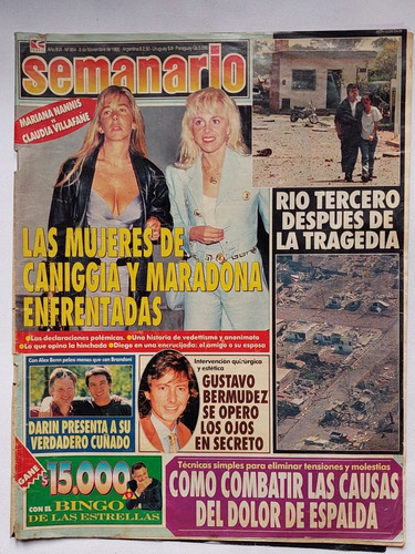 Semanario / Nº 854 / 1995 / Nannis Vs. Villafañe