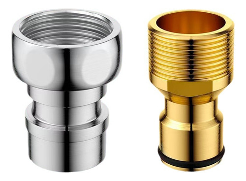Adaptador De Boquilla De Cobre Cepillado 304 Para Lavandería