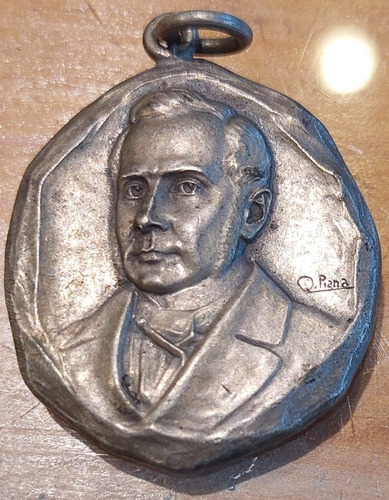 Medalla Jose Marmol 1817 1917 Centenario A. Cabezas Piana