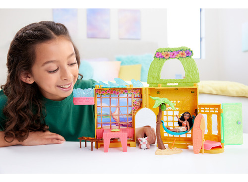 Disney Princesa Casa De Muñecas Castilo De Moana Apilable