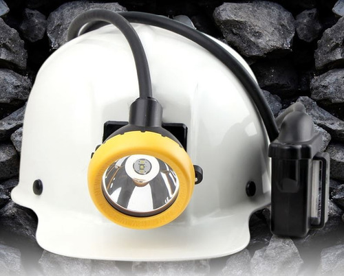 Lampara Linterna Minera Antiexplosiva Para Casco Wisdom M1 Kl8m Atex Grupo 1 M1 Con Cable Zona San Martin Caseros