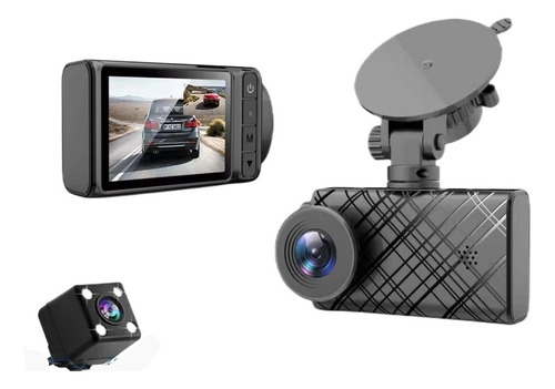Dashcam De Auto, 1080p Dash Camara Para Carro Con Camara