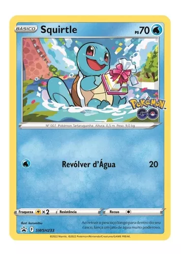 Squirtle, Cartas promocionais, Banco de Dados de Cards do Estampas  Ilustradas