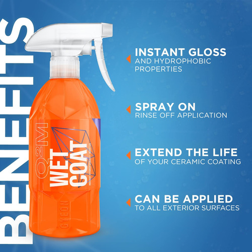 Gyeon Q2m Wetcoat - Sellador Cerámico Hidrofóbico 500ml